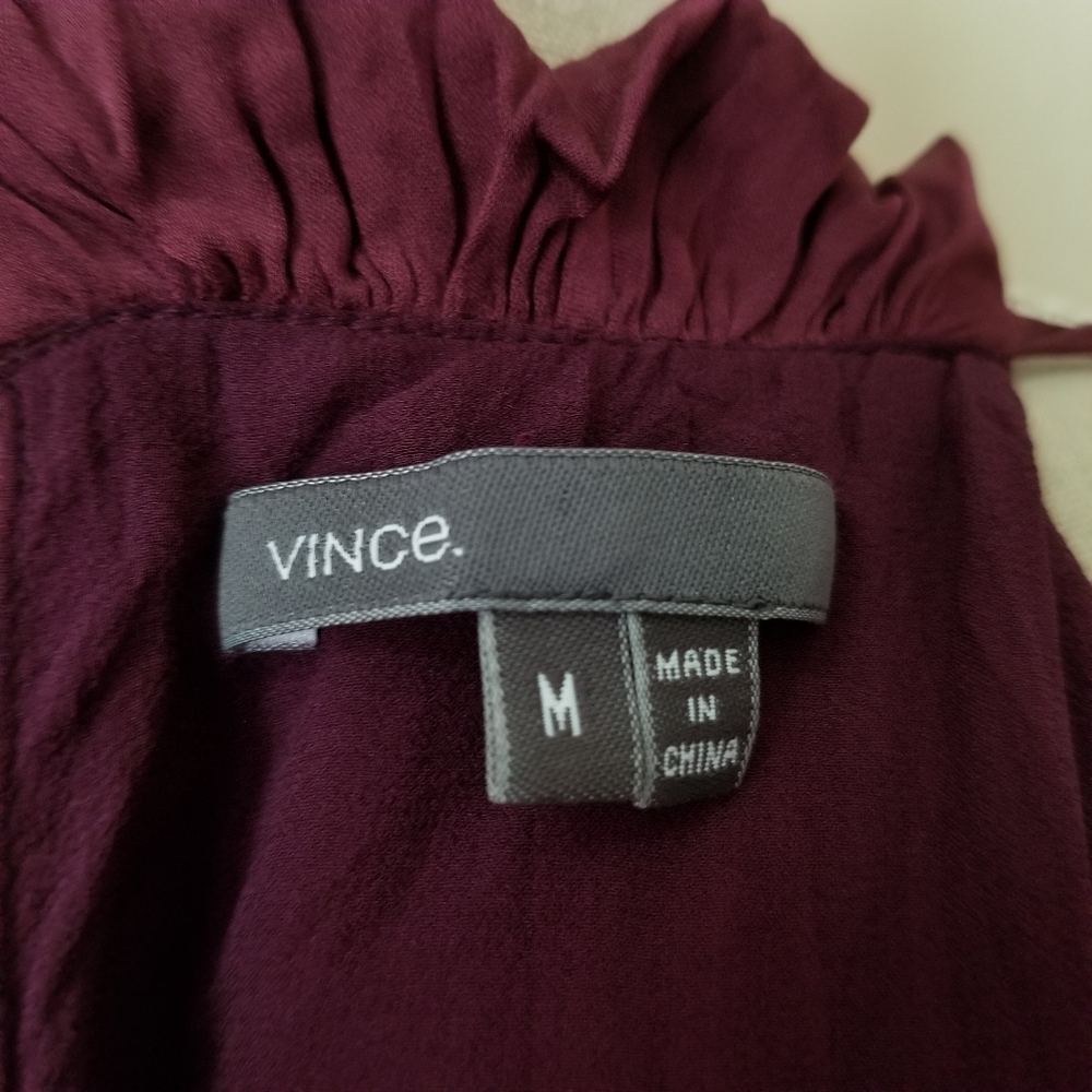 Vince size M silk dip dye dress - Picture 10 of 11